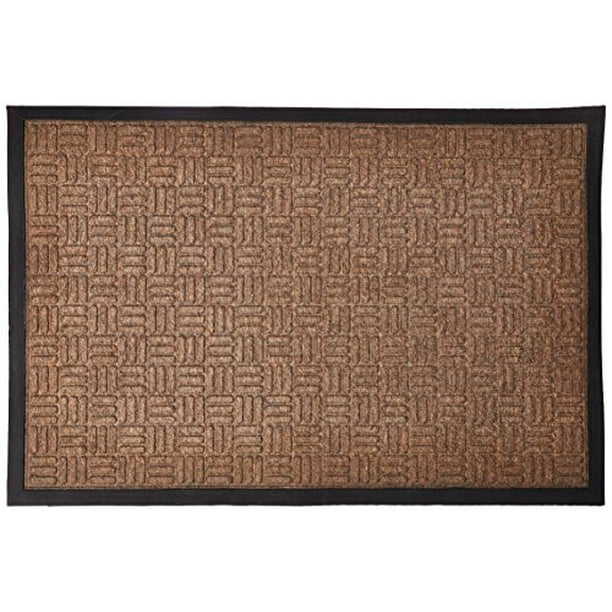 Absorbent Mat 2 by 3-Feet Kempf Water Retainer Entrance Mat Brown Moisture Trapping Indoor Outdoor Rubber Rug Absorbent Mat 2 by 3-Feet Kempf Water Retainer Entrance Mat Brown Moisture Trapping Indoor Outdoor Rubber Rug